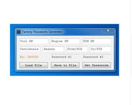 caterpillar factory passwords key generator